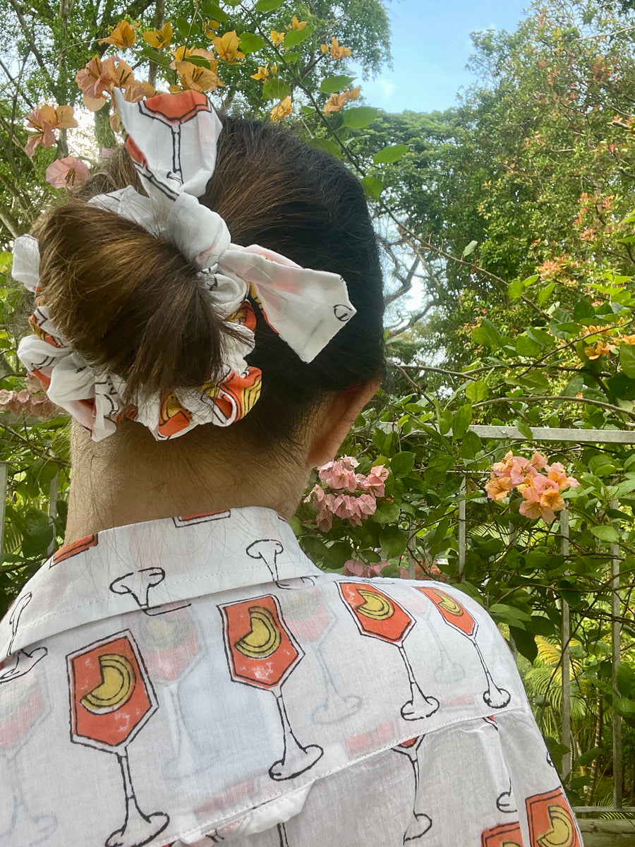 APEROL SPRITZ SCRUNCHIE